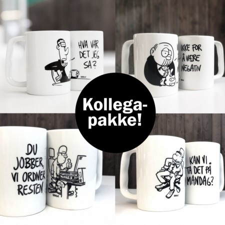 Kopper: 4-pk med de 4 siste motivene